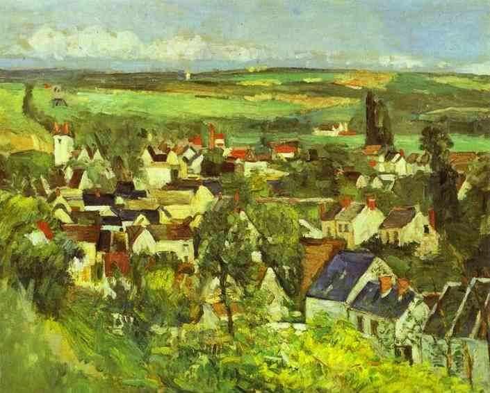 Paul Cezanne View of Auvers